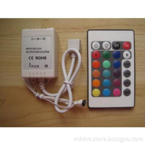 24keys RGB Remote LED Controller with good quality and competitive